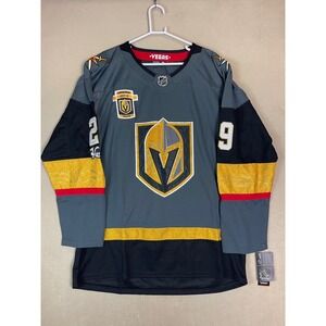 Vegas Golden Knights Adidas NHL Jersey Fleury #29 10th Anniversary Mens 52